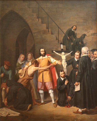 La leyenda de Cristo de los penitentes negros de Jean Joseph Lacroix